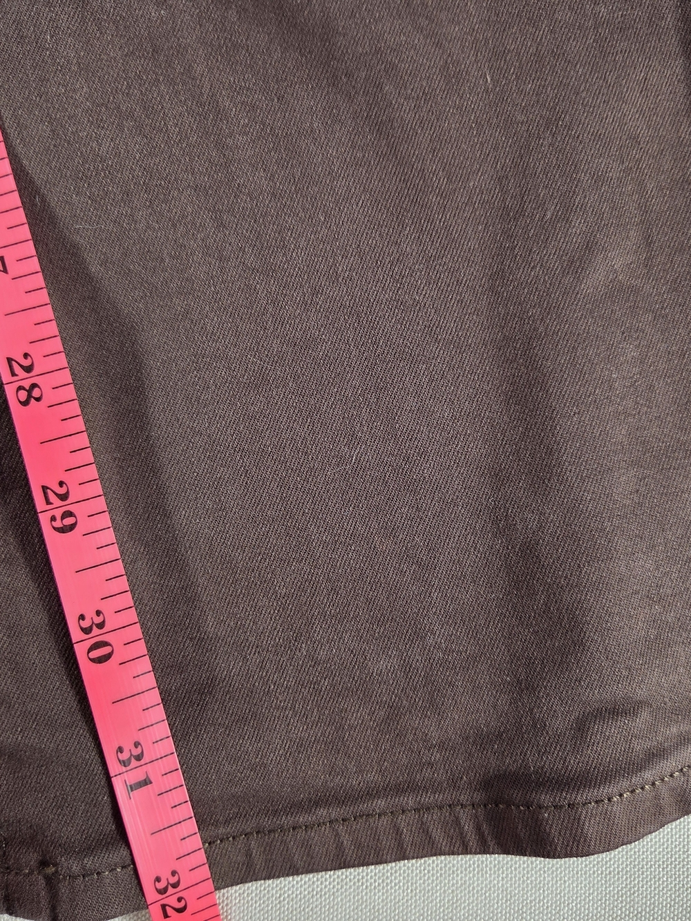 NYDJ Marilyn Straight Brown Pants Sz 2 - Picture 9 of 9
